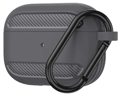 Obrázok produktu pre Techsuit Carbon Silicone puzdro pre AirPods 3 – sivé