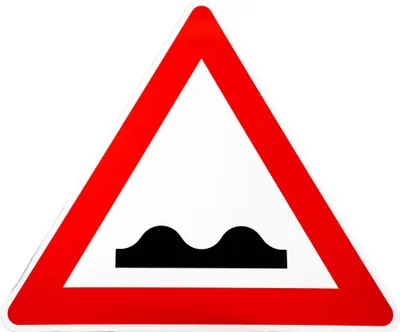 Produktbild von ORIGINAL Verkehrsschild Nr. 112 * Unebene Fahrbahn * nach StVO und RAL-Gütebedingungen Verkehrszeichen Achtung Warnschild Strassenschild Hinweisschild Gefahrenzeichen Gefahrenschild Schilder uneben