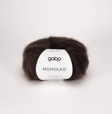 Zdjęcie produktu dla Włóczka Gabo Wool Mohsilko 4305 / gorzka czekolada