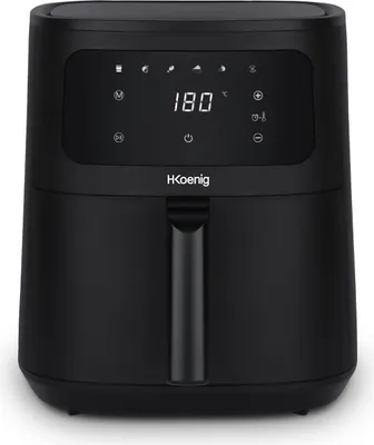 Produktbild von H.Koenig Airfryer XL FRY860 Fritteuse ohne Öl, Kapazität 6 l, für bis zu 8 Personen