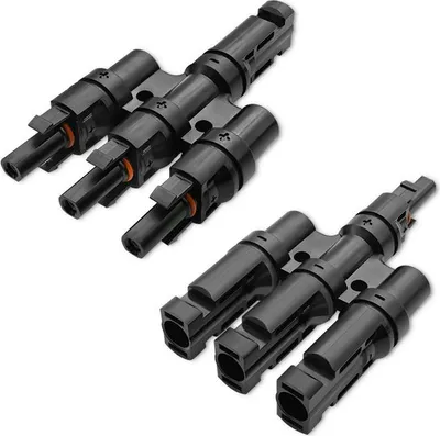 Immagine prodotto di Spina solare Qoltec | spina MC4 | tipo T | 1000V | 30A | set completo