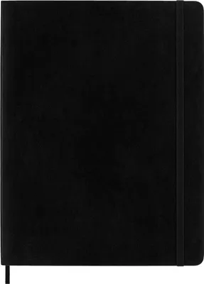 Produktbild von MOLESKINE Notizbuch XL/A4 blanko Softcover schwarz 96 Blatt