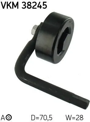 Produktbild von SKF VKM 38245 Spannrolle Keilrippenriemen für BMW 3 Limousine (E46) 5 Limousine (E39) 3 Touring (E46) 5 Touring (E39)