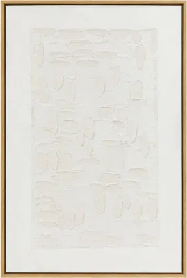 Produktbild von 3d-wanddeko talima weiß 60x90cm - Atmosphera créateur d'intérieur