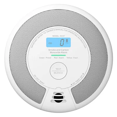 Produktbild von X-Sense SC07, Photoelektrischer Reflexionsmelder, Kabellos, Weiß, Grau, 869,3 MHz, 85 dB, 250 m