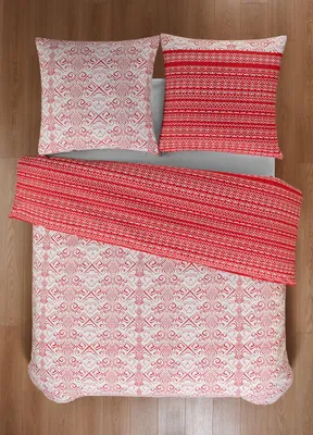 Produktbild von Bettwäsche Bettgarnitur Bettbezug Baumwolle 135x200 155x220 200x200 200x220 Modern, Größe:155 x 220 cm, Design Bettwäsche:Anthea D23