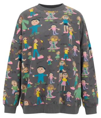 Produktbild von SWIRLIE damen bluse - grau, XL