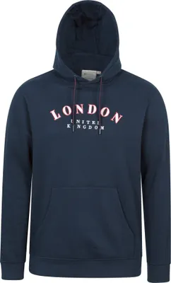 Image de Mountain Warehouse - Sweat à capuche "Regional London" pour homme MW4394 (L) (Marine)