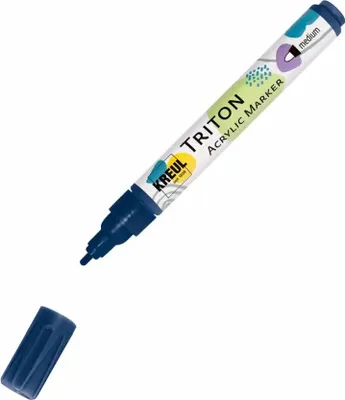 Produktbild von KREUL 17748, Blau, Blau, Weiß, Dark Blue, 1 Farben, Medium, Rundspitze