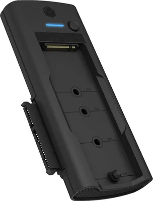 Zdjęcie produktu dla ICY BOX IB-180MS-C31, HDD, SSD, M.2, Serial ATA III, M.2, USB 3.2 Gen 2 (3.1 Gen 1) Type-C, Czarny, Plastik