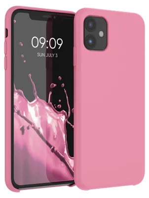 Produktbild von kwmobile Handyhülle für Apple iPhone 11 Hülle - Case Silikon - Kabelloses Laden - Schutzhülle Cover in Sweet Candy