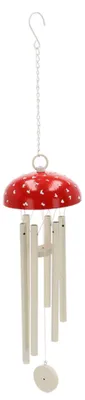 Produktbild von Esschert Design | Windspiel Fliegenpilz | 13x13x64 cm