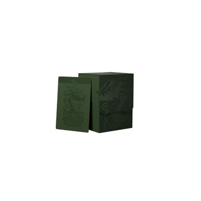 Image de Deck Shell 100 Forest Green - Boîte de rangement pour 100 cartes