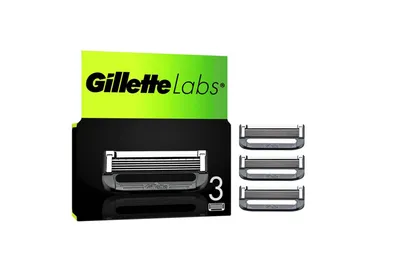 Produktbild von Gillette Rasierklingen, Labs , 3 St