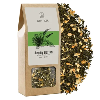 Obrázek produktu pro Mary Rose - Zelený Čaj Jasmine Blossom - 50 g
