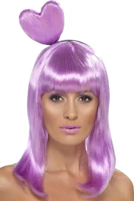 Image de Smiffys - Perruque pour femme SM3063 (Taille unique) (Lilas)