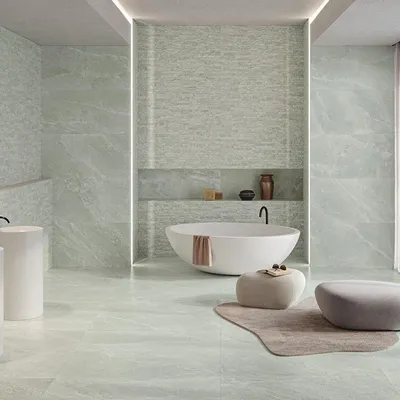 Obrázek produktu pro CASA39 Dlaždice s kamenným vzhledem, zelené, 30 x 60 cm, Provenza Salt Stone