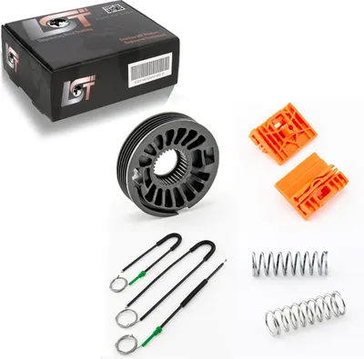 Produktbild von Fensterheber Reparatursatz Vorne Links + Rechts Für Porsche Cayenne 955