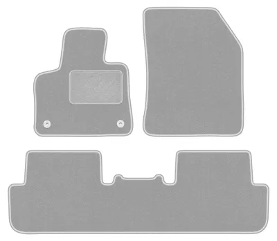 Immagine prodotto di Tappetini in velluto Grigio per DS. 7 Crossback 2017- Set 3 pezzi