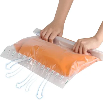Imagen del producto de Bolsas de vacío para ropa, 40 x 60 cm, 12 unidades, ideales para ahorrar espacio en viajes