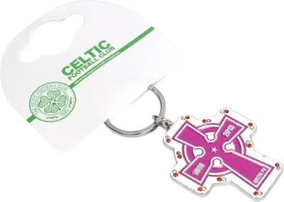 Obrázek produktu pro Celtic FC - přívěsek na klíče "Dimante" BS6395 (jedna velikost) (stříbrná)