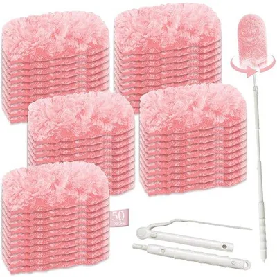 Produktbild von 50 Stück Staubsauger-Set - Staubsauger mit Teleskopstange für Teppiche Staubsauger-Set für Haustiere Staubsauger-Set für dichte Teppiche Staubsauger-Set mit Teleskopstange
