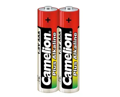 Produktbild von Camelion LR03-SP2, Einwegbatterie, AAA, Alkali, 1,5 V, 2 Stück(e), 1250 mAh