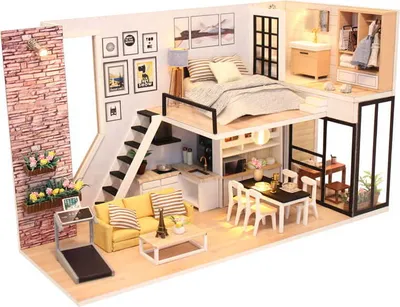 Obrázok produktu pre Miniatúrny domček - Loft na Manhattane