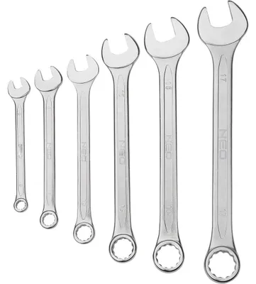 Imagen del producto de Juego de 12 llaves combinadas, de 6 a 22 mm, NEO TOOLS 09-752