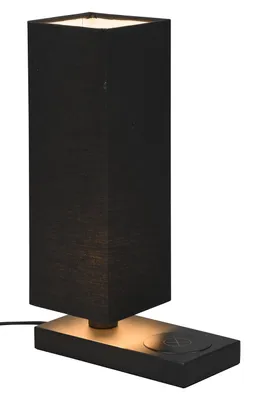 Immagine prodotto di Lampada da Tavolo da Interno a LED in Metallo Nero Opaco