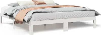 Zdjęcie produktu dla VidaXL 859218, Biały, 200 kg, 160 cm, 2,04 m, 30 cm, 1600 x 2000 mm