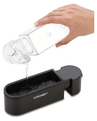 Produktbild von Cloer 6020 Eierkocher, bis zu 3 Eier, herausnehmbarer Eierträger, Servierfunktion, 300 Watt, Kunststoff, Schwarz