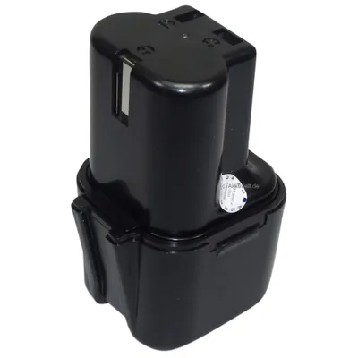 A black battery pack for a cordless clipper or shearer.