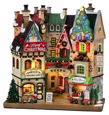 Productafbeelding van Tis The Season Shops battery operated (4.5V) Kerst LEMAX