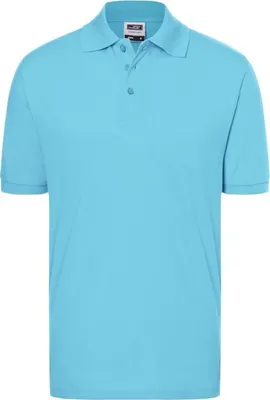 Produktbild von James & Nicholson Poloshirt Classic, Gr. S,himmelblau