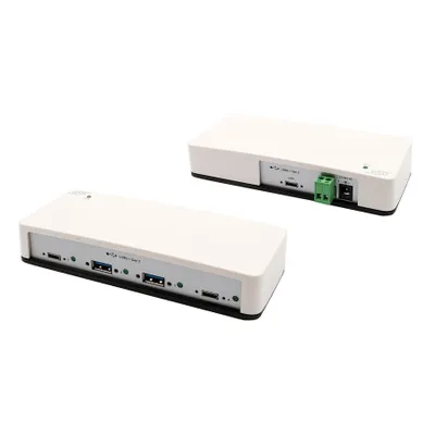 Produktbild von EXSYS EX-1250V, USB 3.2 Gen 2 (3.1 Gen 2) Type-C, USB 3.2 Gen 2 (3.1 Gen 2) Type-A, USB 3.2 Gen 2 (3.1 Gen 2) Type-C, 10000 Mbit/s, Weiß, Kunststoff, FCC, CE RoHS