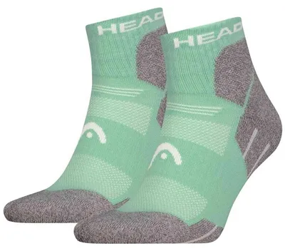 Produktbild von Head 701229025 Quarter Kurze Socken 2 Einheiten Grün EU 35-38 Mann Grün EU 35-38