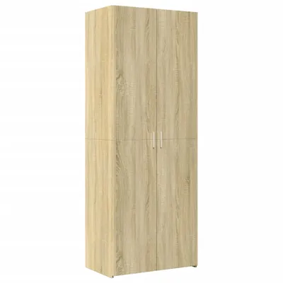 Produktbild von Highboard Sonoma-Eiche 70x42,5x185 cm Holzwerkstoff