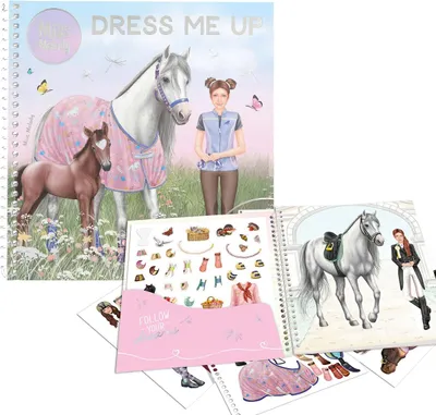 Obrázok produktu pre Miss Melody 0413743, Chlapec / dievča, Vrátane nálepky, Omaľovánka