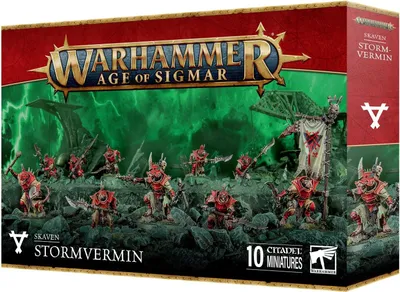 Produktbild von W-AOS: Skaven - Stormvermin (10 Figuren)