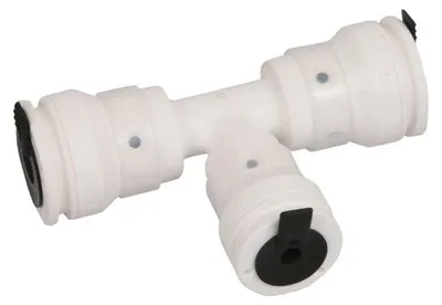 Produktbild von Aluverbund Steckfitting Henco Vision T-Stück Mittelabgang reduziert 20 x 2 - 16 x 2 - 20 x 2