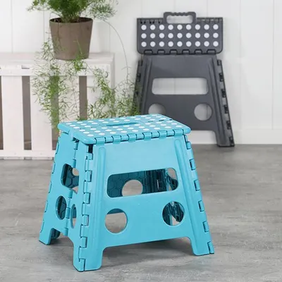 Produktbild von Klapphocker aus Kunststoff, 37x30x32cm (BxTxH), belastbar bis 150kg