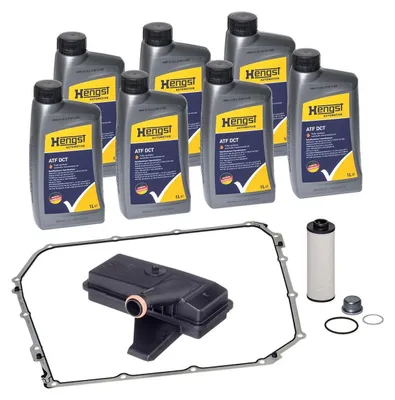 Immagine prodotto di Kit per il cambio dell'olio del cambio automatico, completo di filtro HENGST, compatibile con, tra gli altri, modelli AUDI A5
