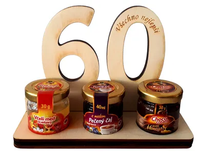 Obrázok produktu pre Darčekový stojan na dobroty k 60 CZ