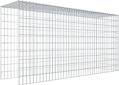 Obrázek produktu pro Přídavný gabion typ 4 200 cm x 100 cm x 50 cm (D x V x H), velikost ok 5 cm x 10 cm, spirála