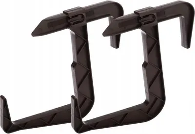 Produktbild von Balkonkasten-Blumentopfhalter aus Rattan, braun, 2er-Set