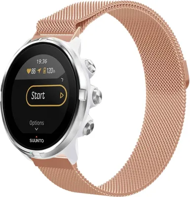 Obrázek produktu pro Suunto 9 Baro, Suunto 9, Suunto 7, Sony Smartwatch 2 Řemínek: imoshion Milanese magnetický náramek s instalační pomůckou