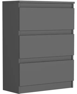 Produktbild von Kommode - Anthrazit - 70 x 40 x 76 cm - Modern R-3