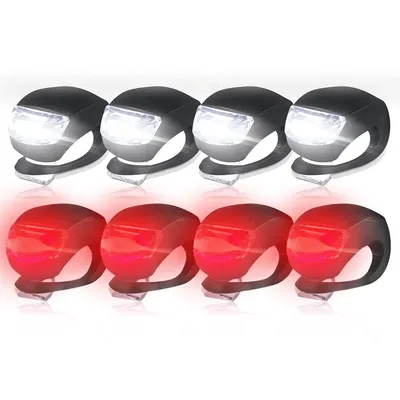 Produktbild von LED-Lichter für Kinderwagen, wasserfest, flexibel und mit mehreren Lichtmodi für bessere Sichtbarkeit