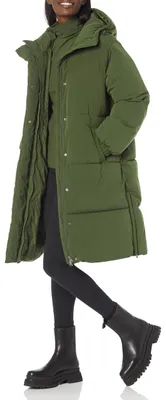 Produktbild von A. Essentials Damen Oversized-Lange Pufferjacke (Erhältlich in Übergröße), D